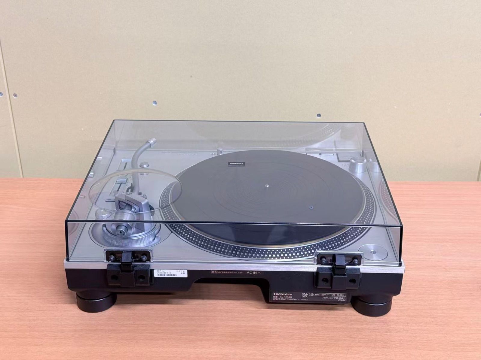 未使用 パナソニック 定価：45万 ターンテーブル Technics SL-1200G-S 
