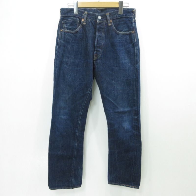 【三重本店】 中古 HIDEHIKO YAMANE | ヒデヒコヤマネ デニムパンツ ×WAREHOUSE インディゴ 【107】