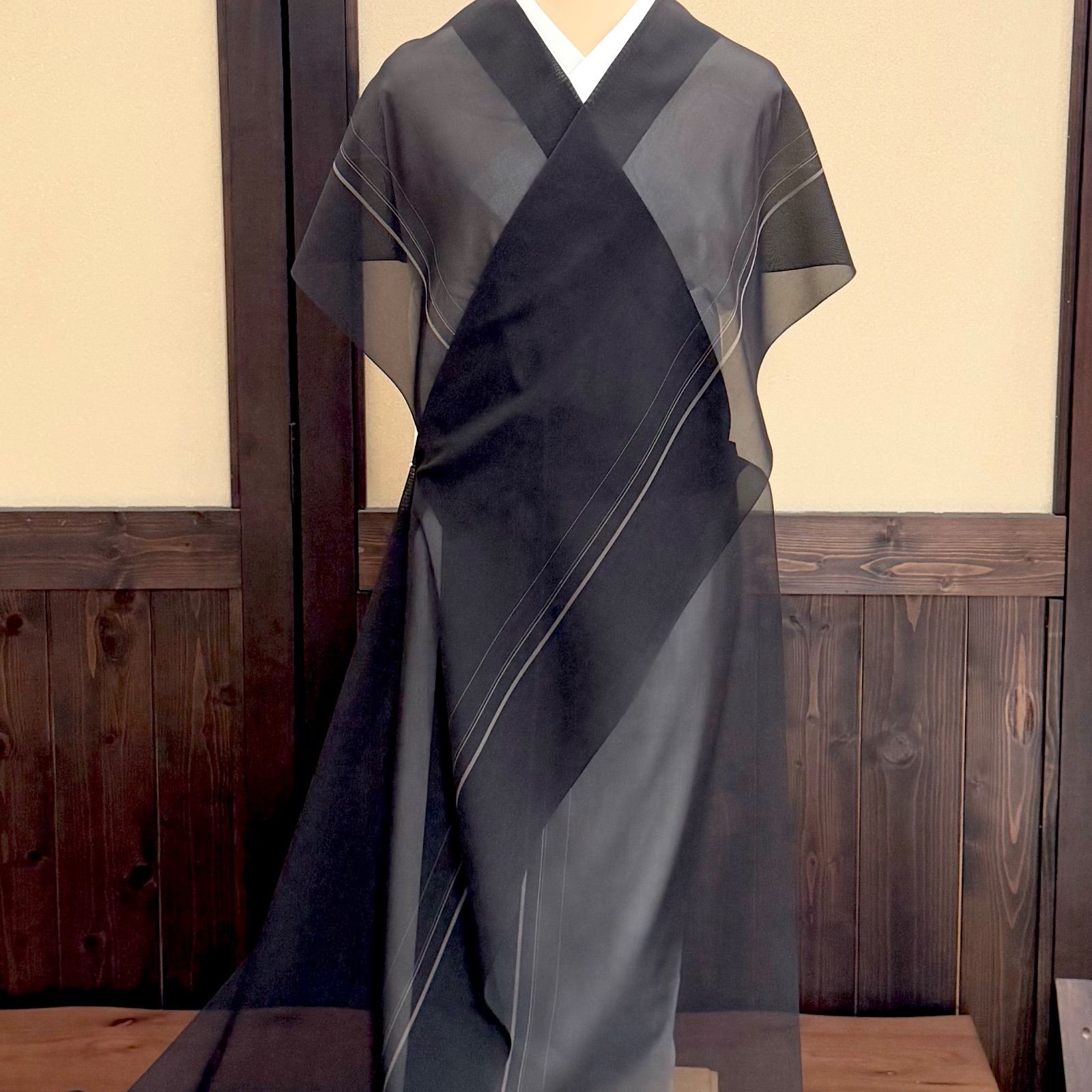 夏単衣」 本場黄八丈 夏黄八 1079 - メルカリ