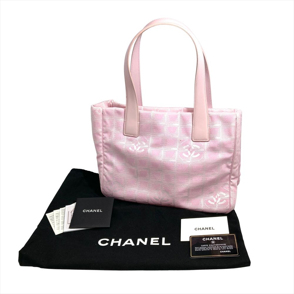 シャネル CHANEL ニュートラベルライン PM トートバッグ ナイロン
