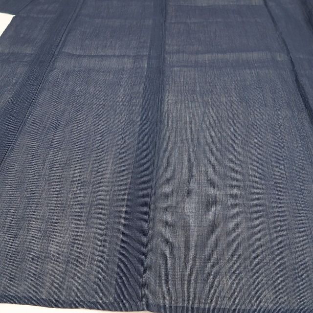 新品・小千谷縮】麻 洗える夏着物 仕付け糸付 tomihisa“風を纏い涼を