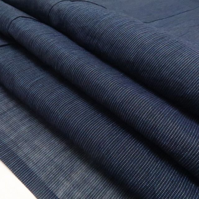 Hara 新品 麻 夏着物 仕付け糸付 トールサイズ 小千谷縮 5865 新品・小千谷縮】麻 洗える夏着物 仕付け糸付 tomihisa“風を纏い涼を