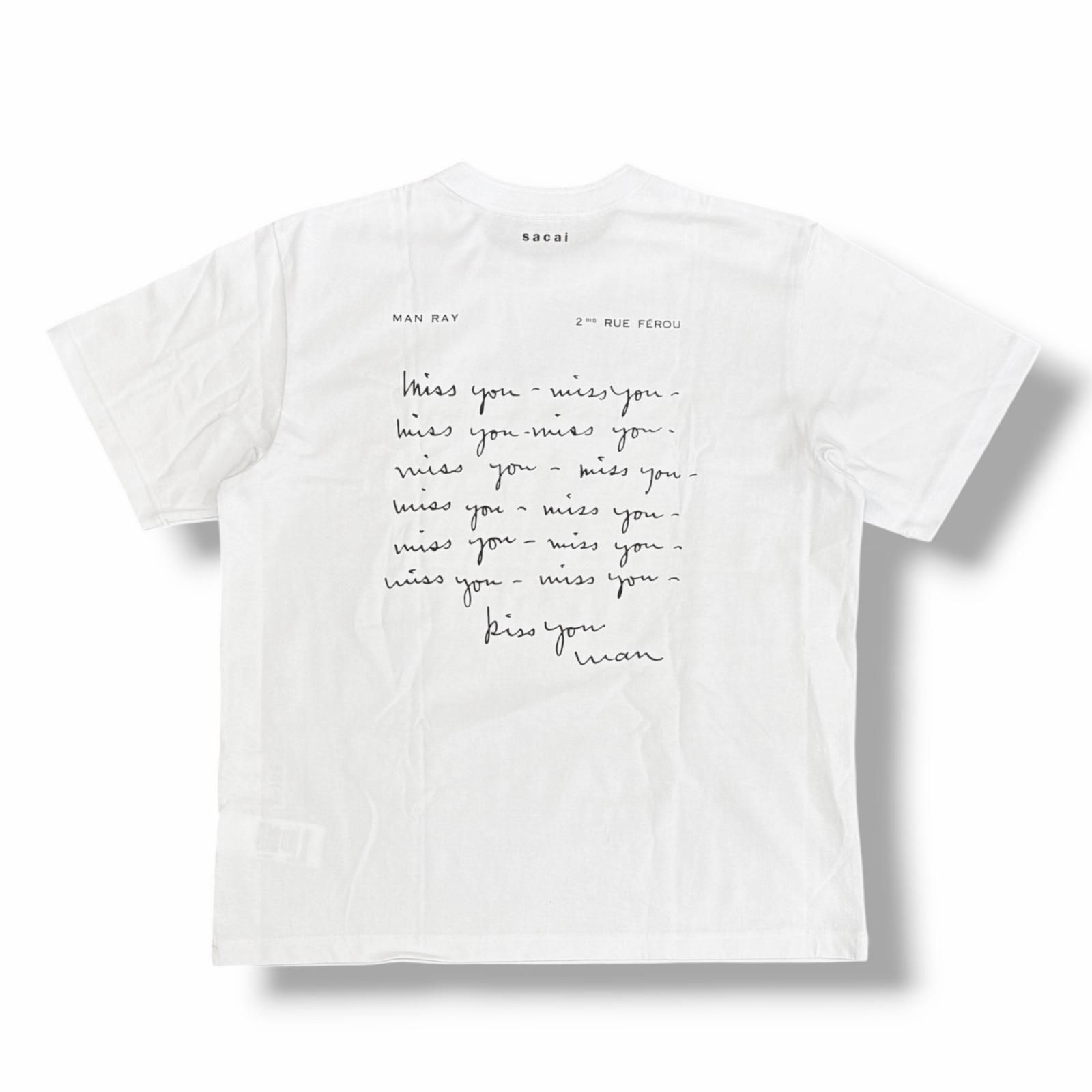 未使用 sacai 25AW MAN RAYTシャツ マンレイ 半袖カットソー サカイ 25 