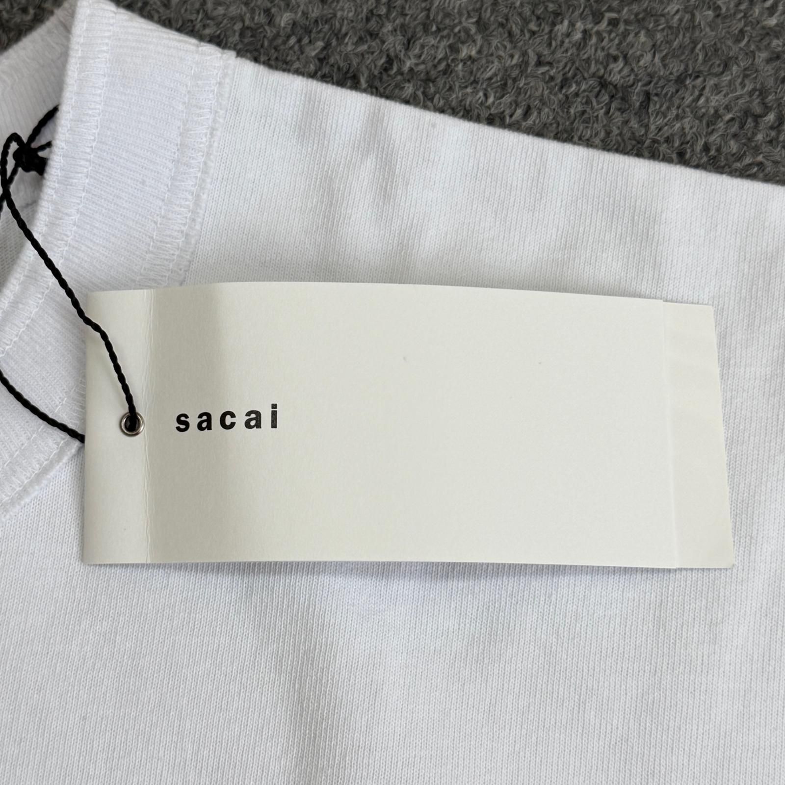 未使用 sacai 25AW MAN RAYTシャツ マンレイ 半袖カットソー サカイ 25 