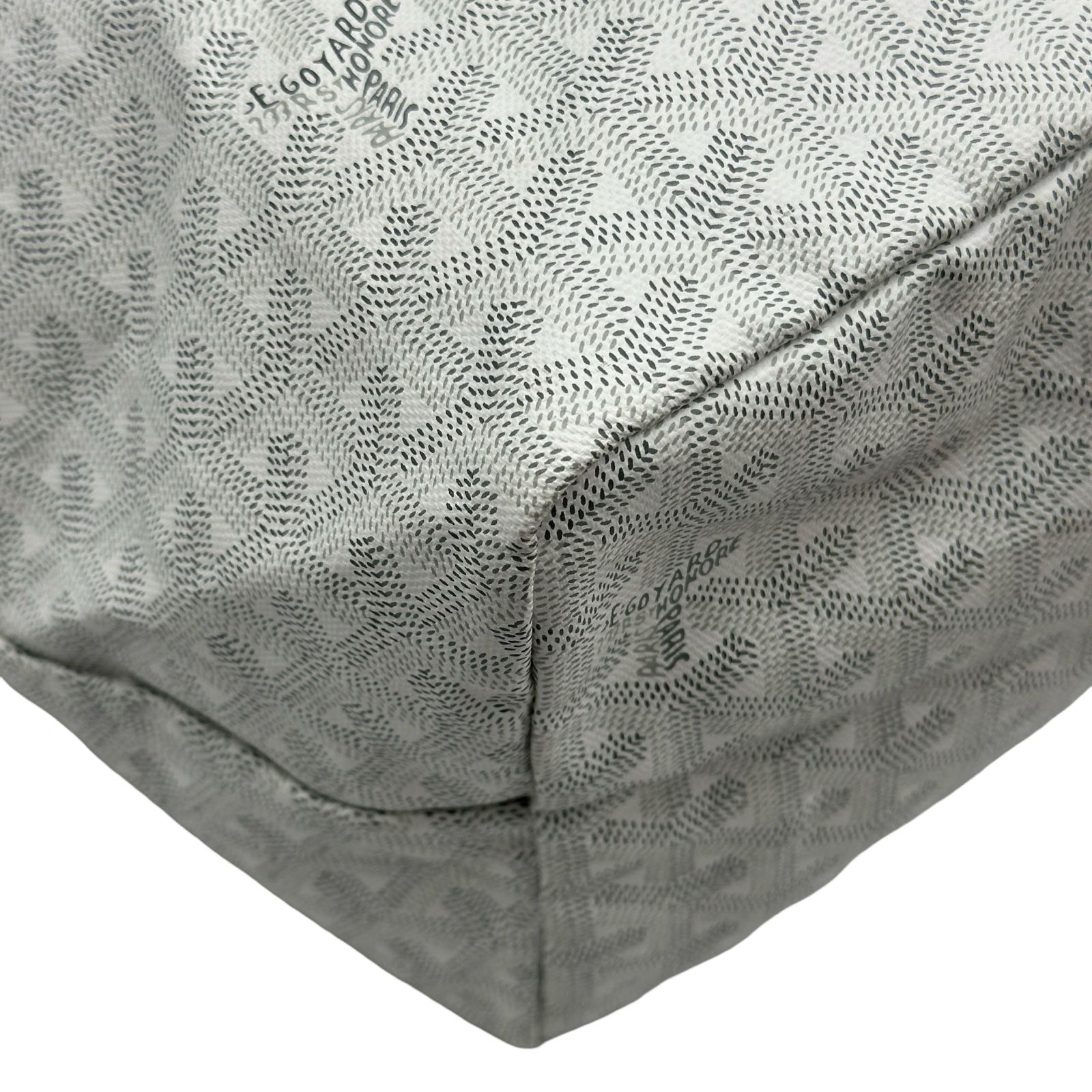 ゴヤール GOYARD サンルイGM ホワイト ゴヤールディンキャンバス 