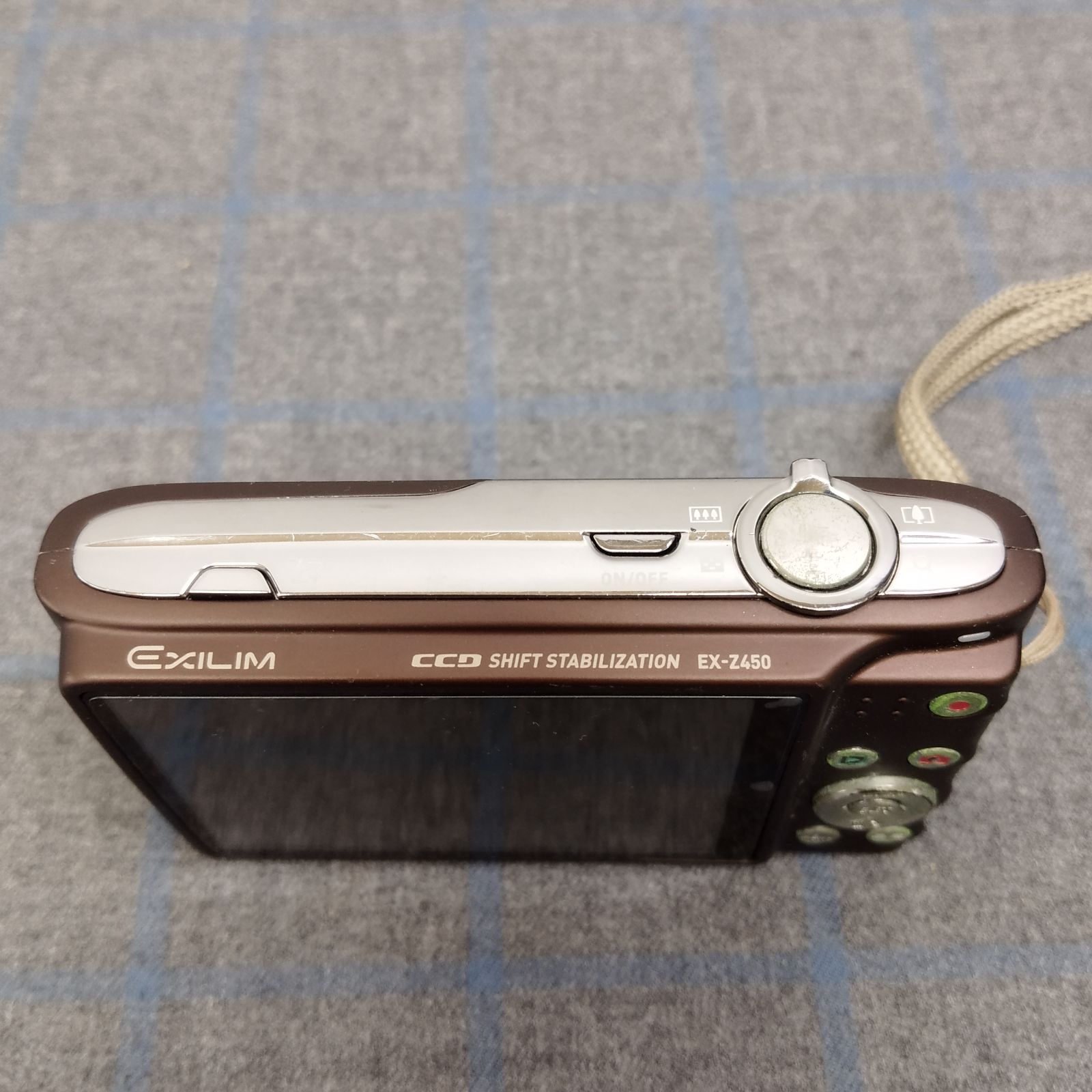 CASIO カシオ EXILM EX-Z450 コンパクトデジタルカメラ ブラウン L2333
