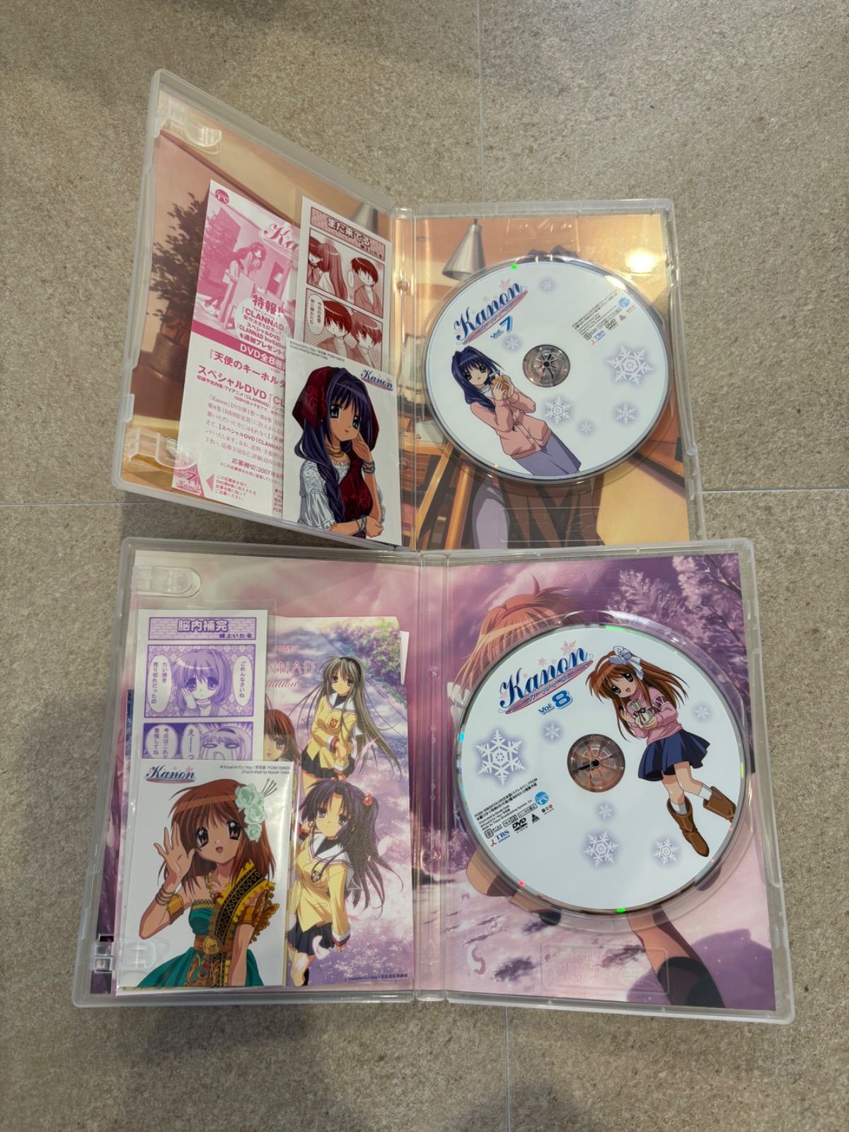 Kanon DVD 全9巻セット（Vol.1-8 + PRELUDE） - メルカリ