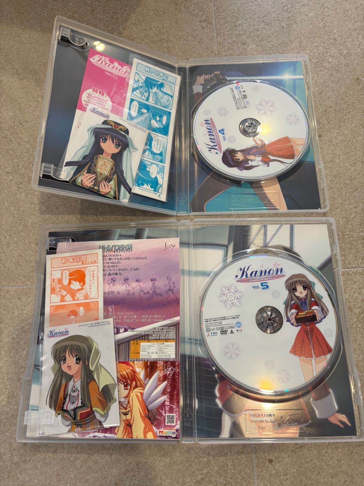 Kanon DVD 全9巻セット（Vol.1-8 + PRELUDE） - メルカリ