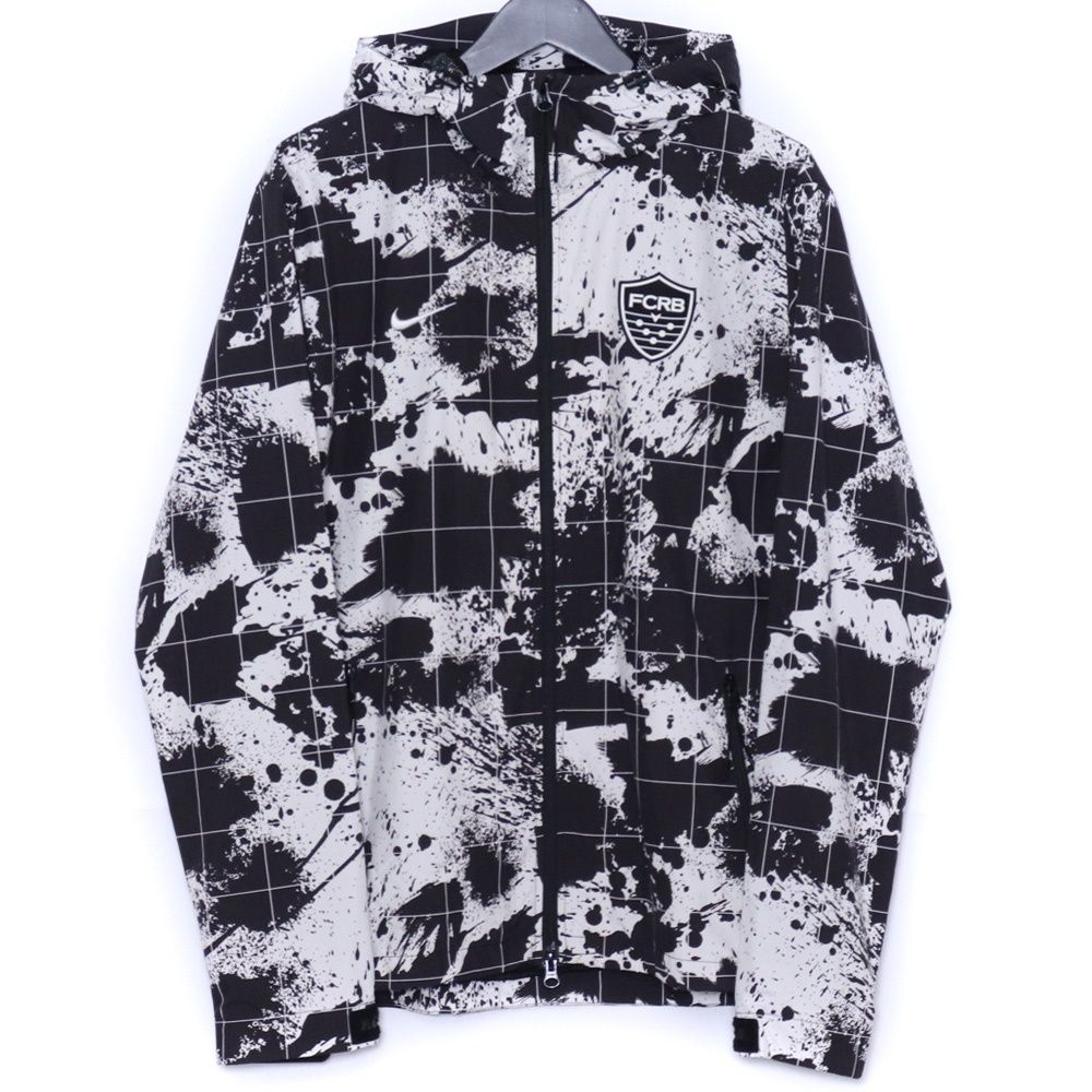 F.C.REAL BRISTOL × NIKE ウォームアップナイロンジャケット Mサイズ ホワイト 789526-110