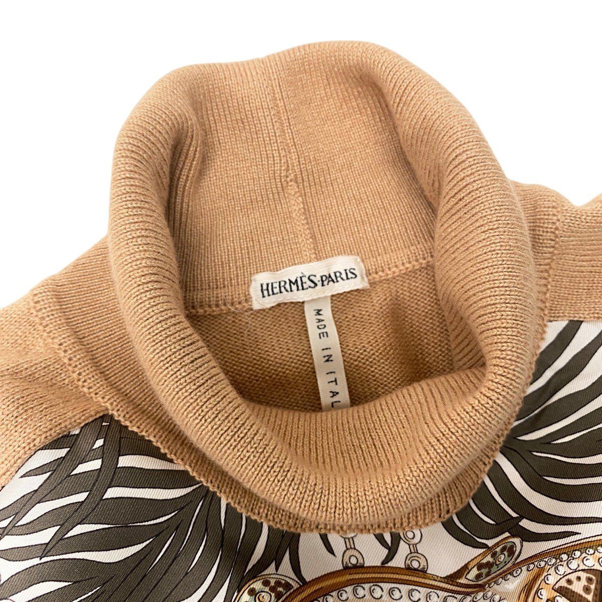 28f15 HERMES エルメス マルジェラ期 ハイネックニットセーター
