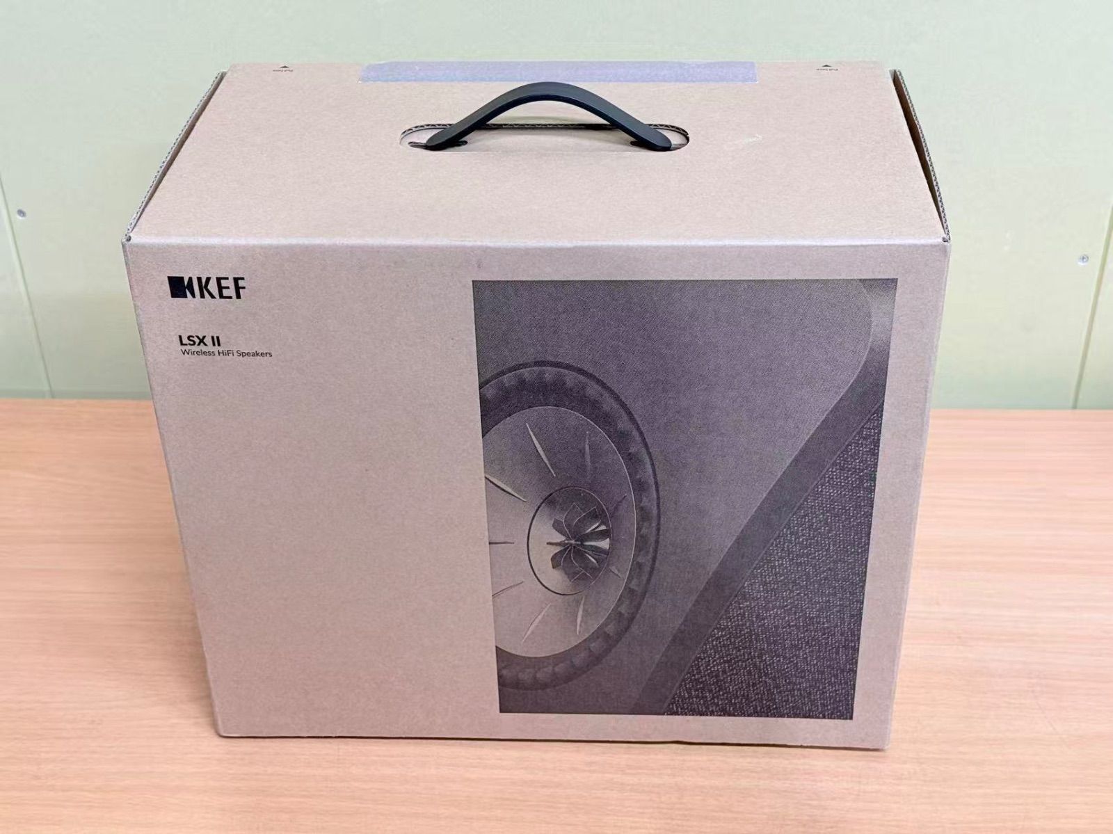 未使用　定価：19.8万　KEF　LSX II　[カーボンブラック]　ワイヤレスHi-Fiスピーカー　展示美品