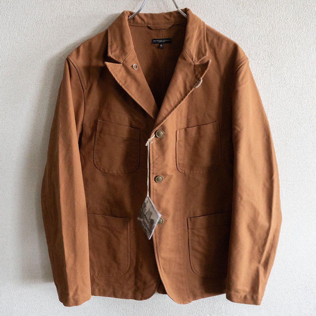【タグ付き/極美品】Engineered Garments【BEDFORD JACKET】M ブラウン ダックキャンバス ベッドフォード ジャケット エンジニアードガーメンツ 26060409