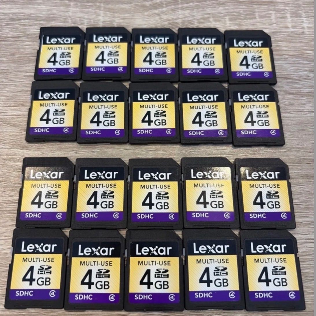 SDカード 4GB 20枚セット 中古動作品 - メルカリ