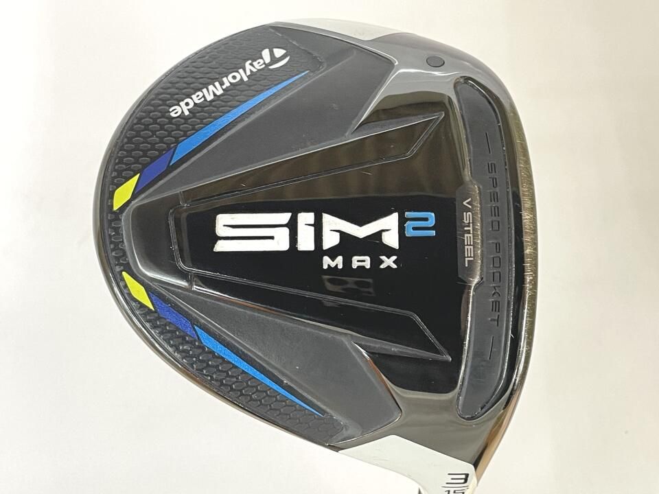 テーラーメイド　SIM2 MAX　15度　TENSEI BLUE TM50(SIM2)　Sフレックス　フェアウェイウッド　中古　ゴルフドゥ！岡山青江店【最短即日発送】