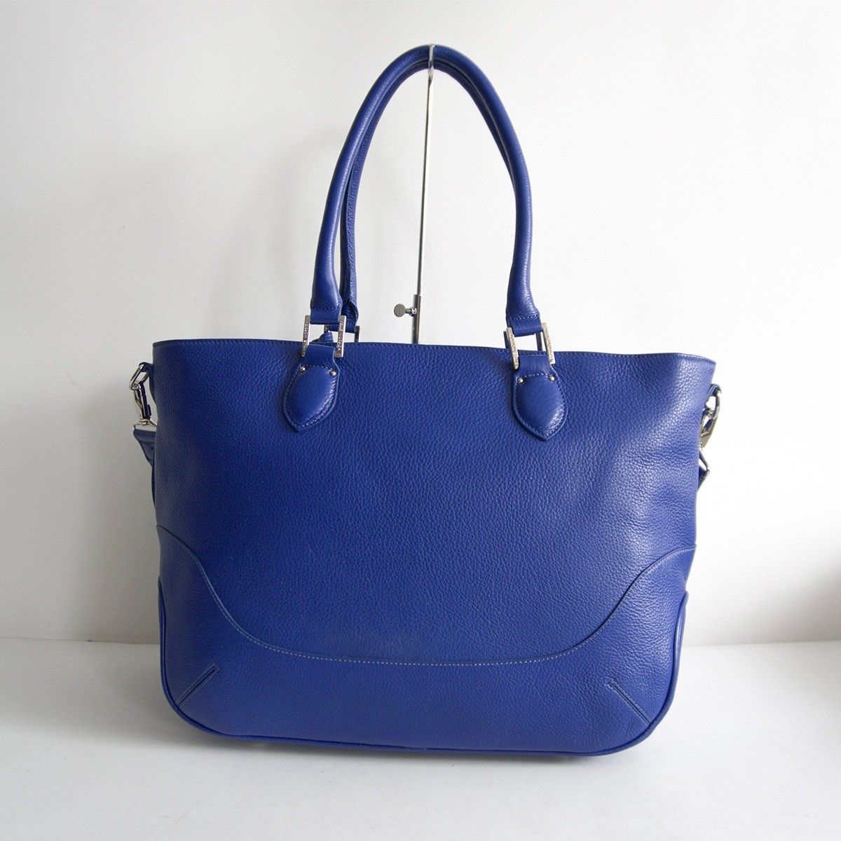 美品】PELLE MORBIDA【Maiden Voyage 2WAY トートバッグ】ブルー 