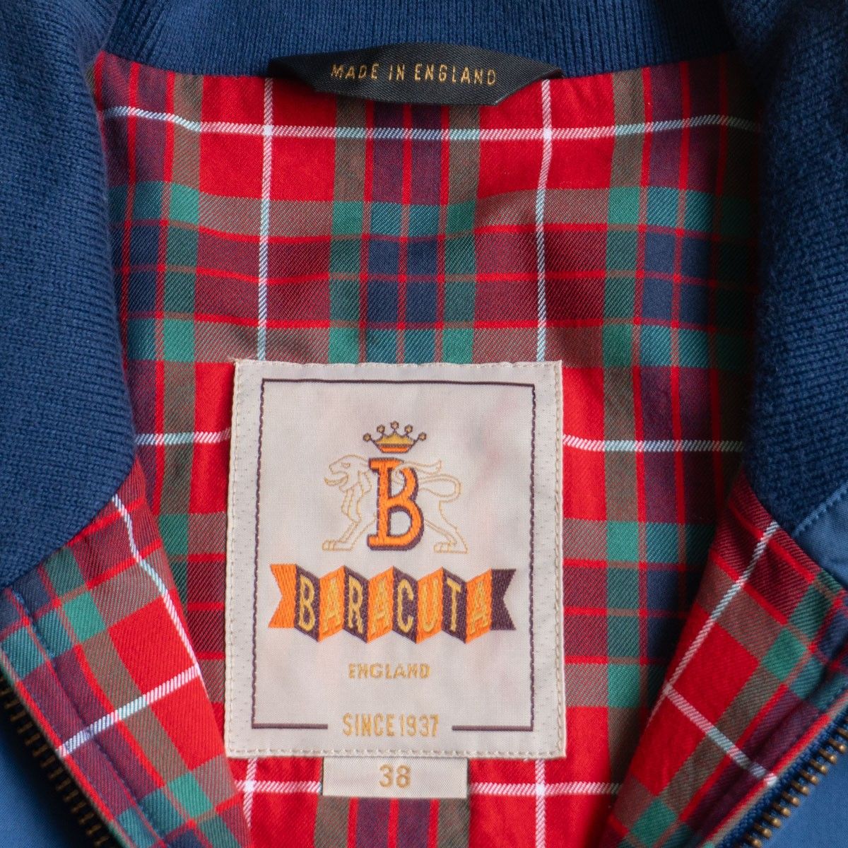 定番】 BARACUTA 【G9 スウィングトップ ハリントンジャケット】 38 