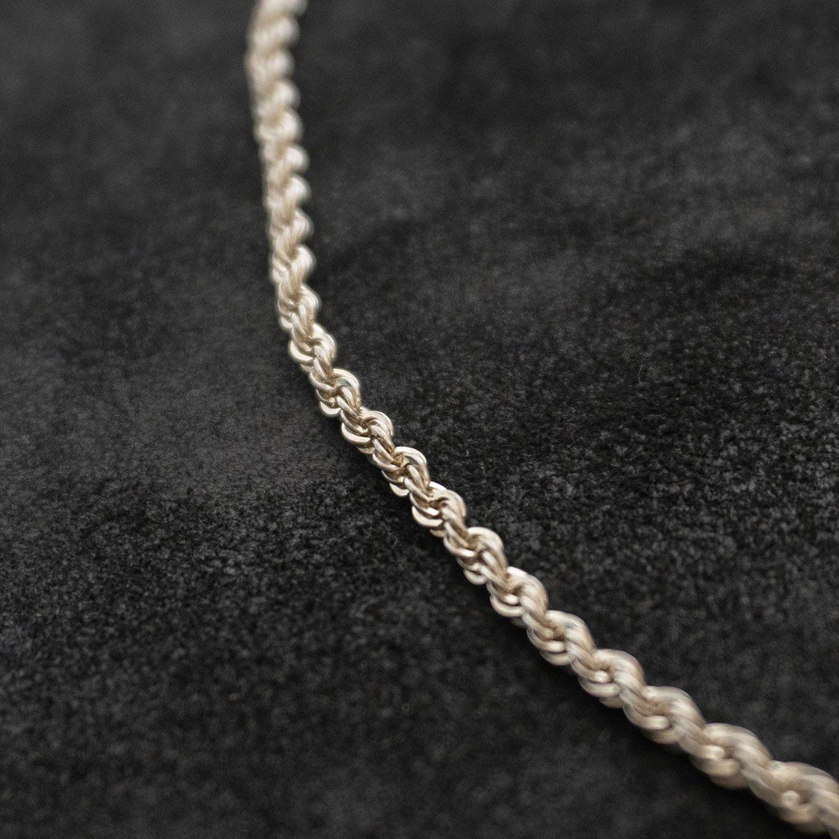 美品】TIFFANY＆Co. 【シルバー925 ツイストロープチェーン ネックレス