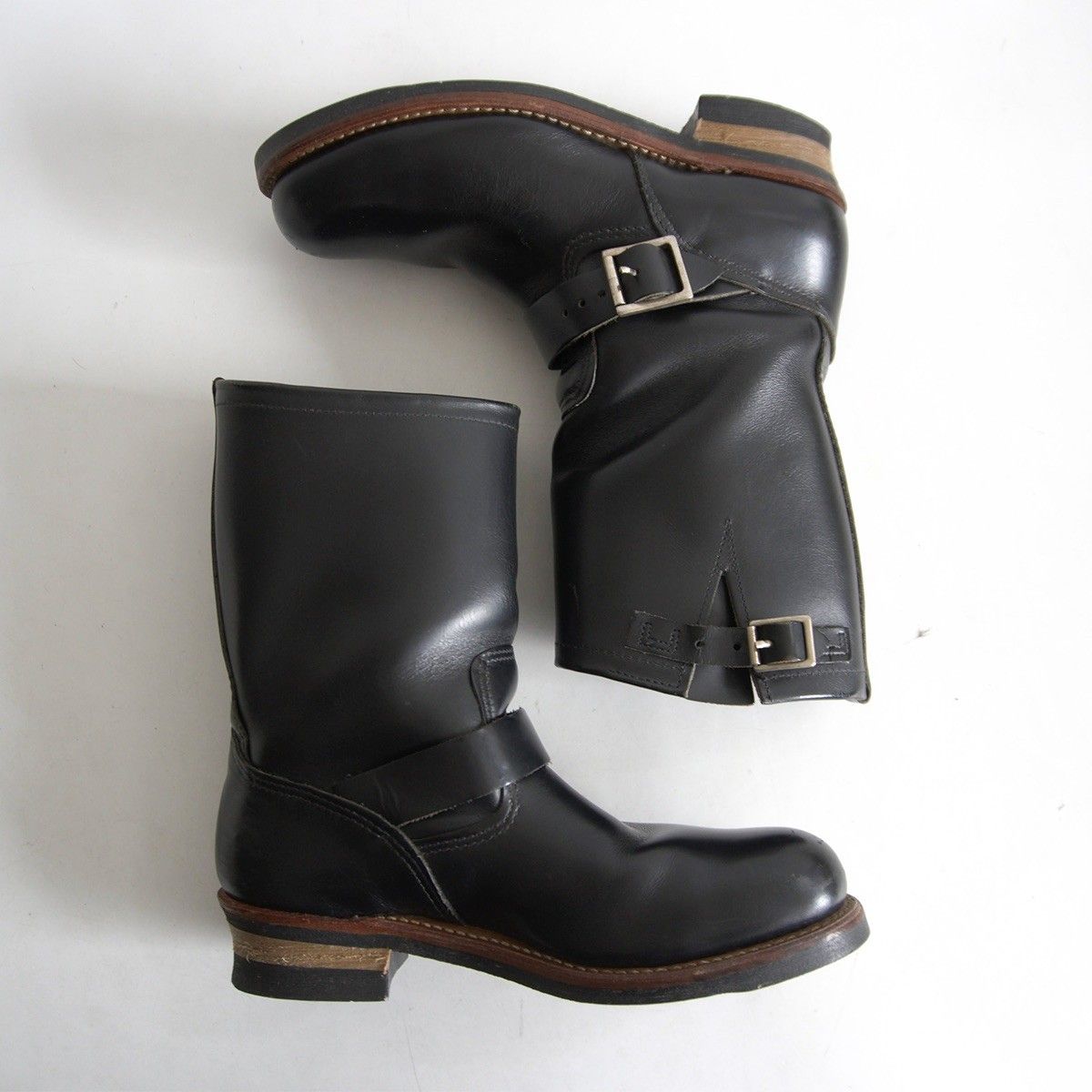 11年製】REDWING【2268/エンジニアブーツ】US9.5 ブラック レッド 