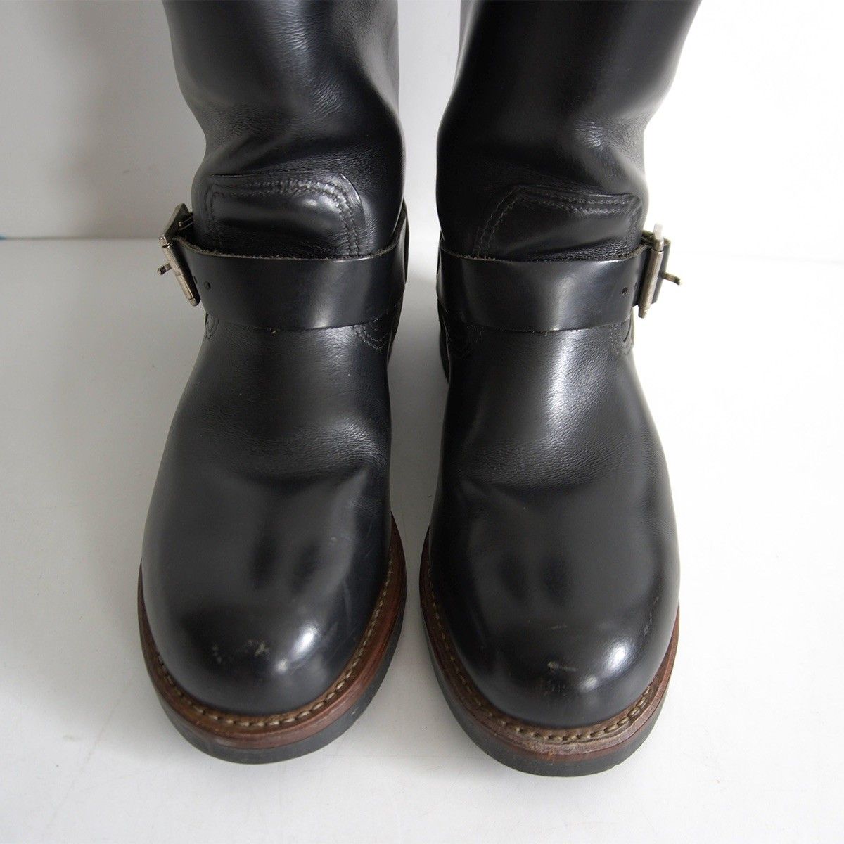 11年製】REDWING【2268/エンジニアブーツ】US9.5 ブラック レッド