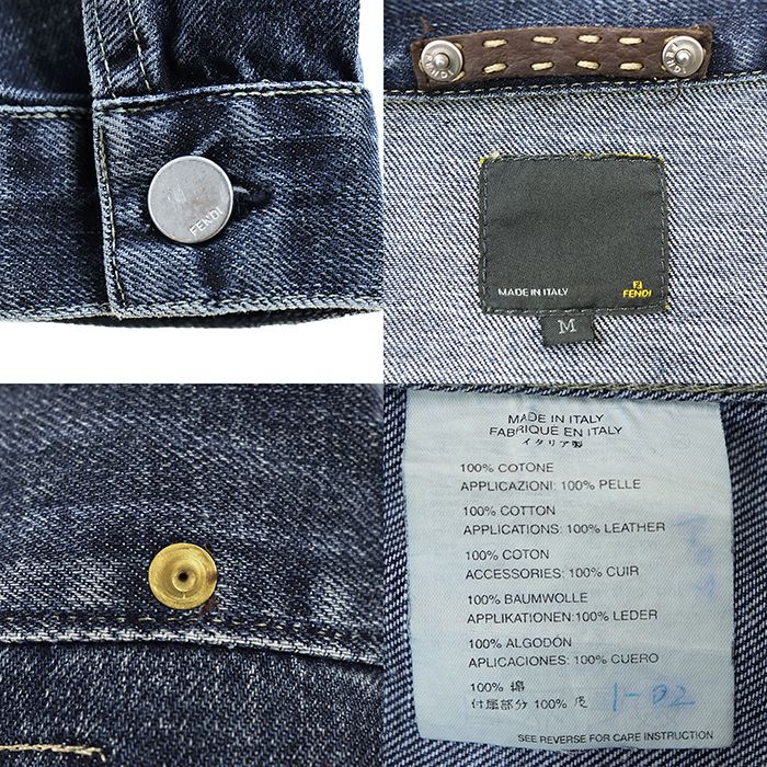 SALE】FENDI フェンディ デニム ジャケット サイズ M レディース