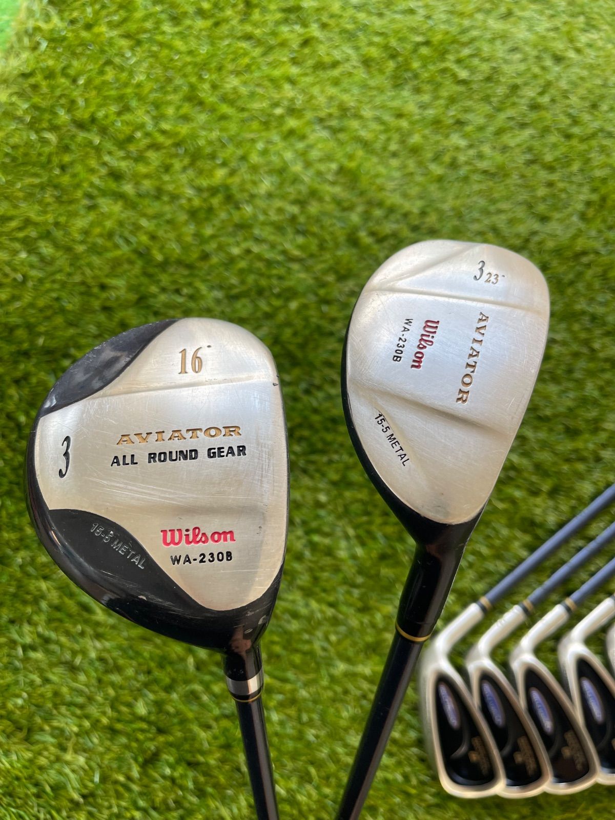 ウィルソン ゴルフクラブ 10本 Wilson AVIATOR WA-230B カーボン