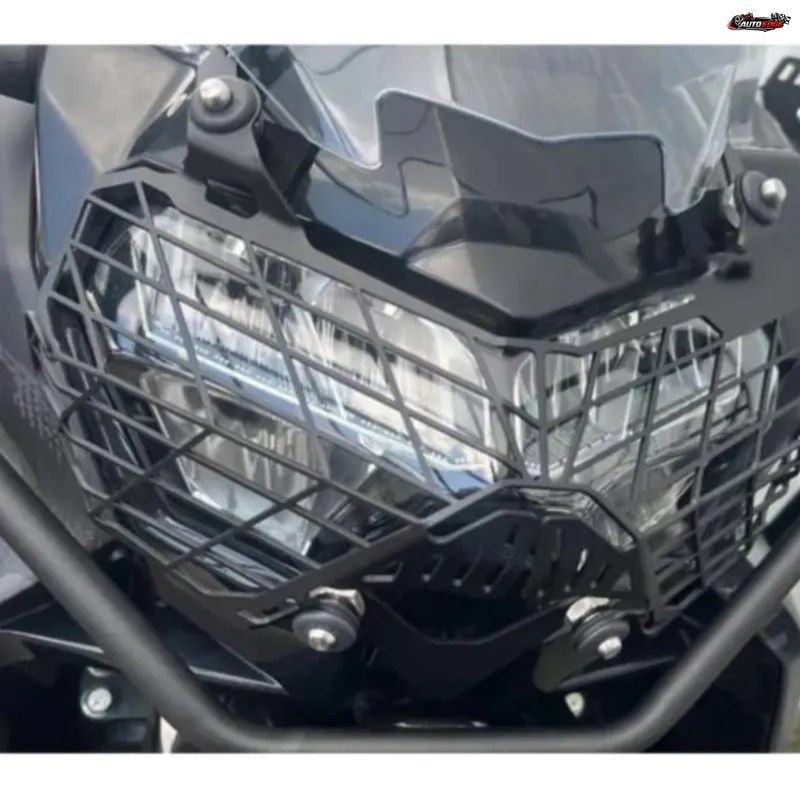 カワサキ KLR650 アドベンチャー 2021 - 24 用 フロントヘッドライトガードカバープロテクター ヘッドランプ保護グリル