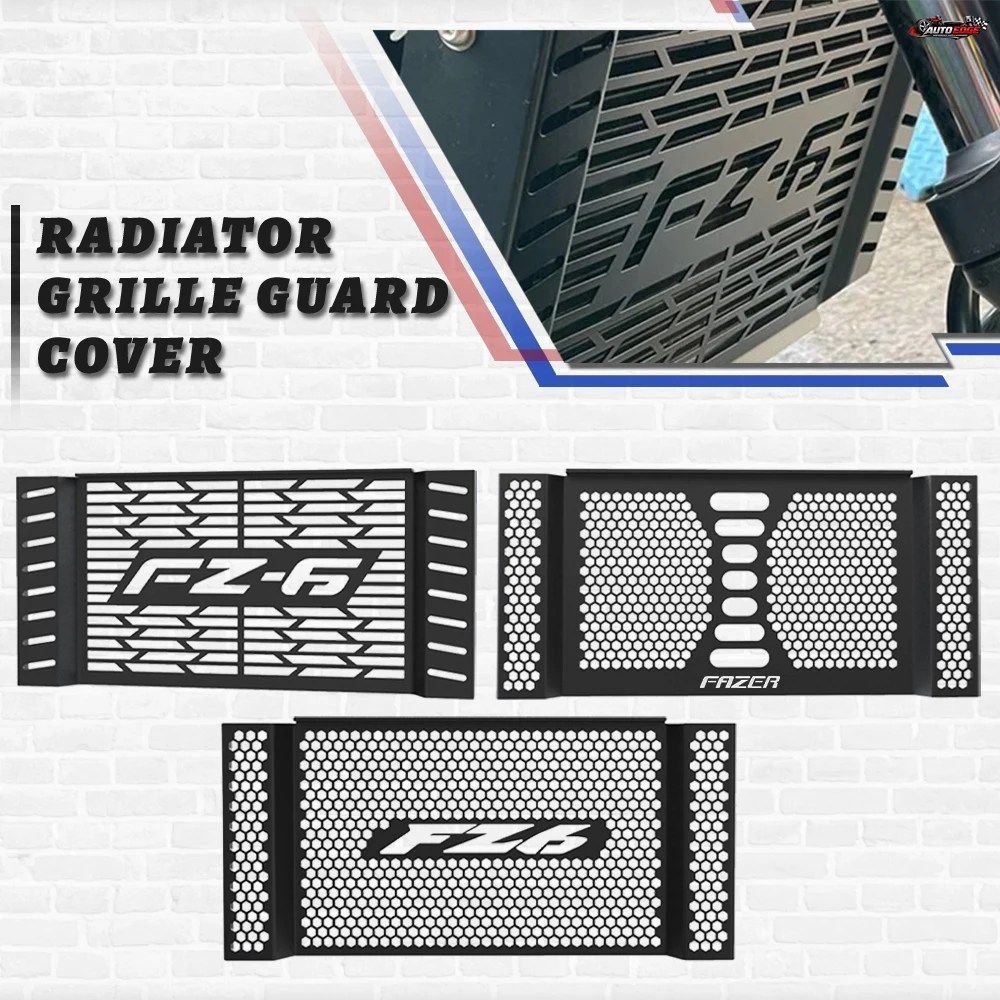 ヤマハ FZ6 FAZER FZ-6 FZ 6 FAZER 2007 - 10 オートバイアクセサリーラジエーターグリルカバーガード保護プロテクター
