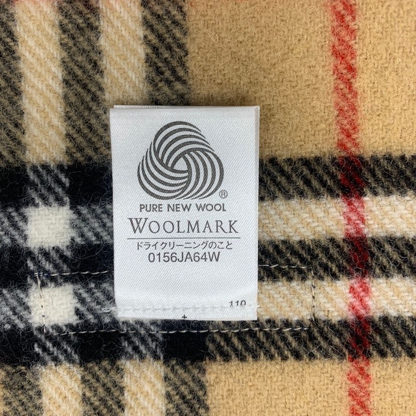 ♪109 バーバリー ロンドン BURBERRY 大判 ストール マフラー 膝掛け