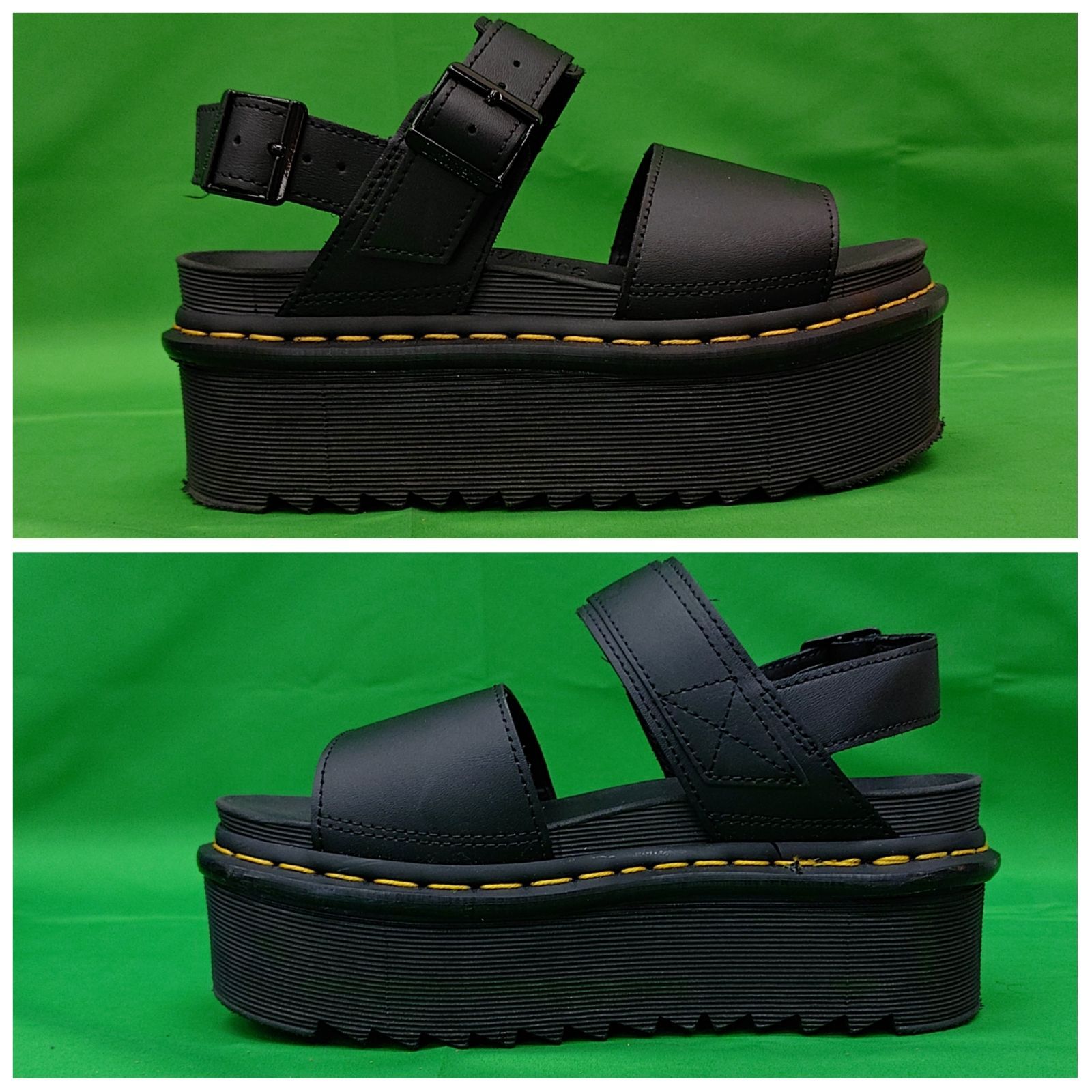 美品】Dr.Martens VOSS QUAD 厚底サンダル - メルカリ