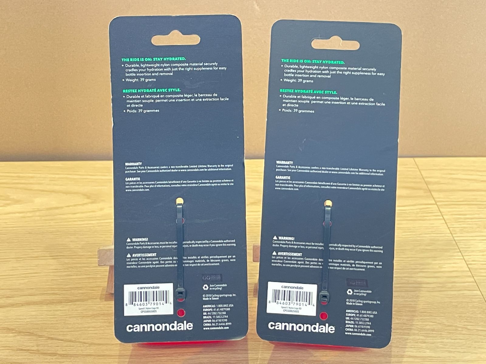 P4242 □NEW□CANNONDALE キャノンデール SPEED C スピード レッド 2個