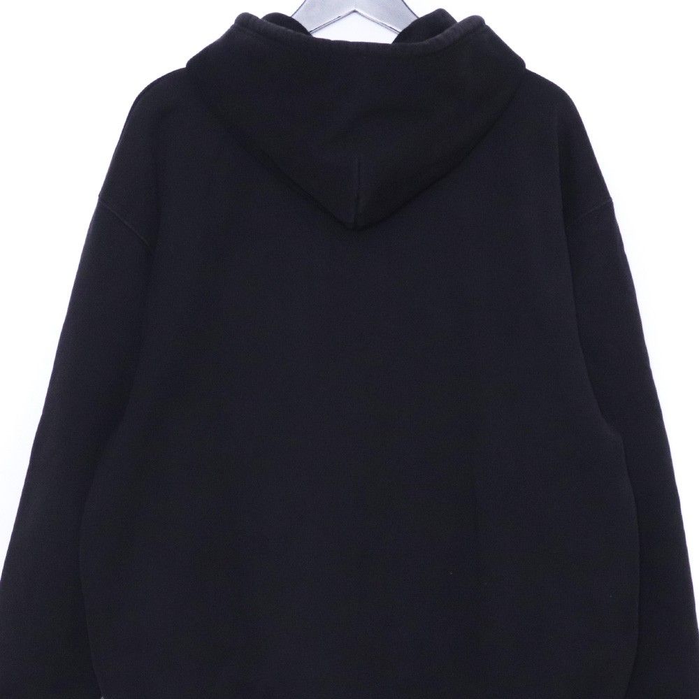 BALENCIAGA コピーライトロゴ スウェットパーカー Mサイズ ブラック