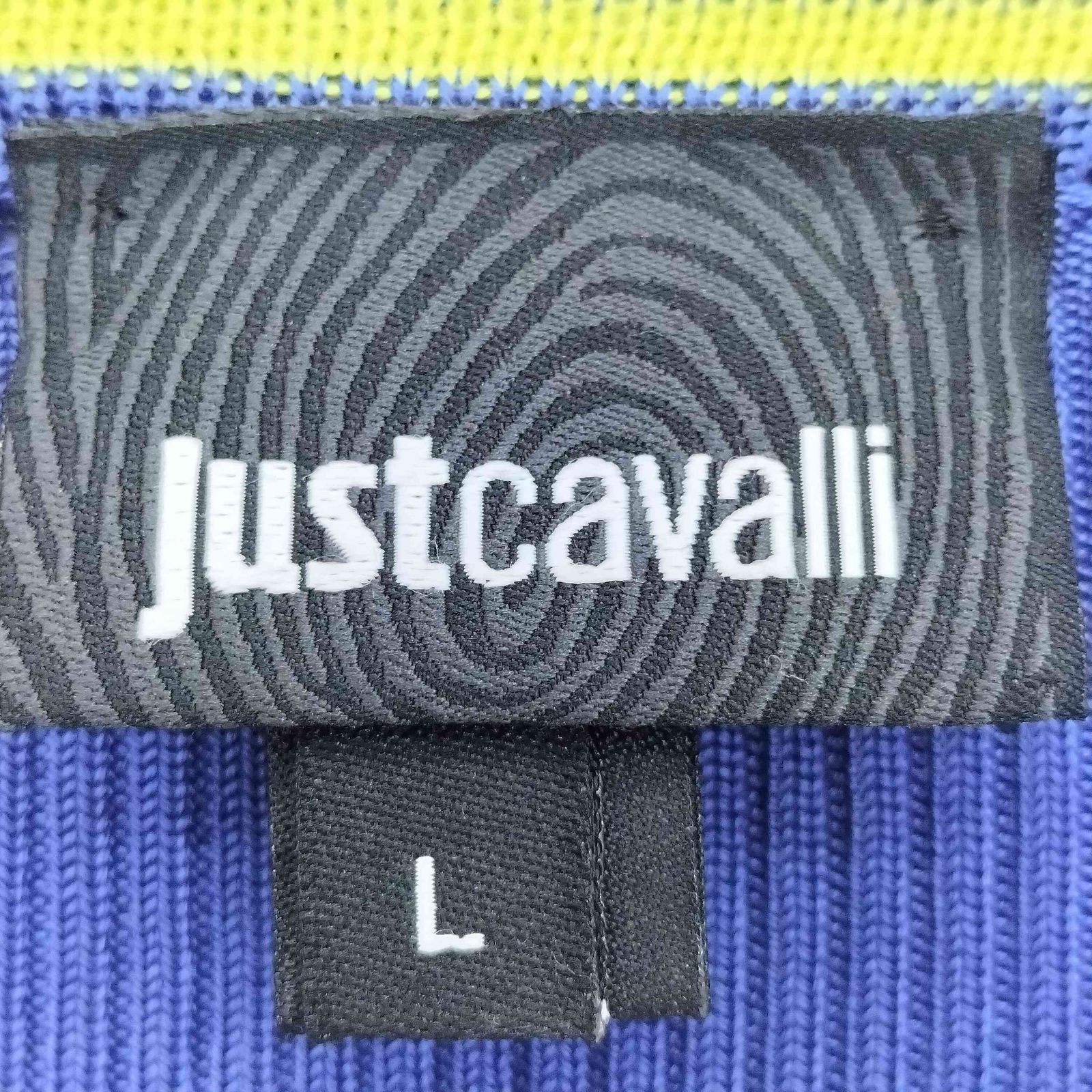 ジャストカヴァリ Just Cavalli イタリア製 レーヨン100 サマーニット 