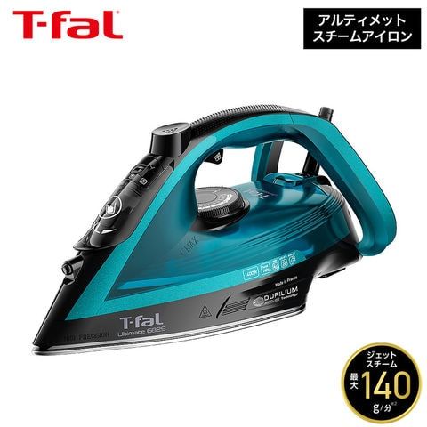 ティファール T-fal アイロン アルティメット FV6829J0 / スチームアイロン コード付き パワフルジェットスチーム