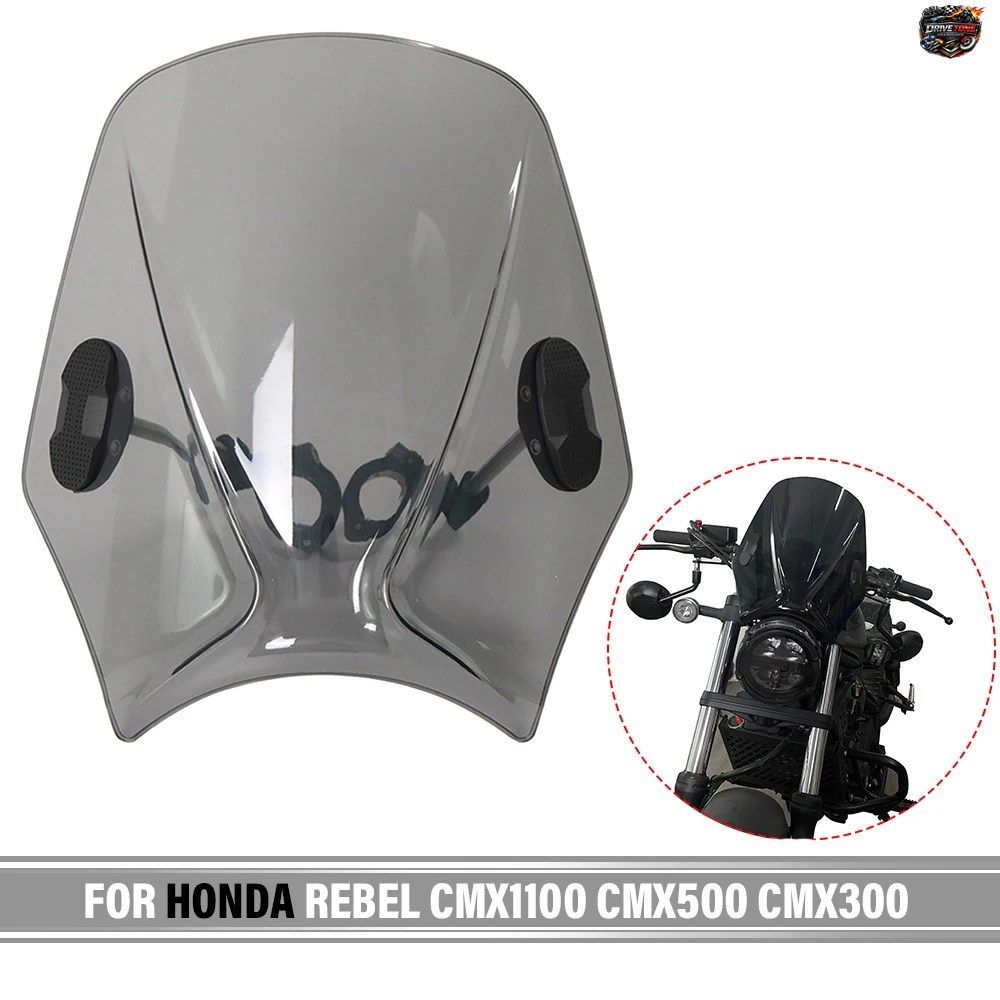 ホンダ レベル CMX1100 CMX500 CMX300 CMX500 CMX300 オートバイ用カスタムコンパクトスポーツウィンドディフレクターレトロウインドシール