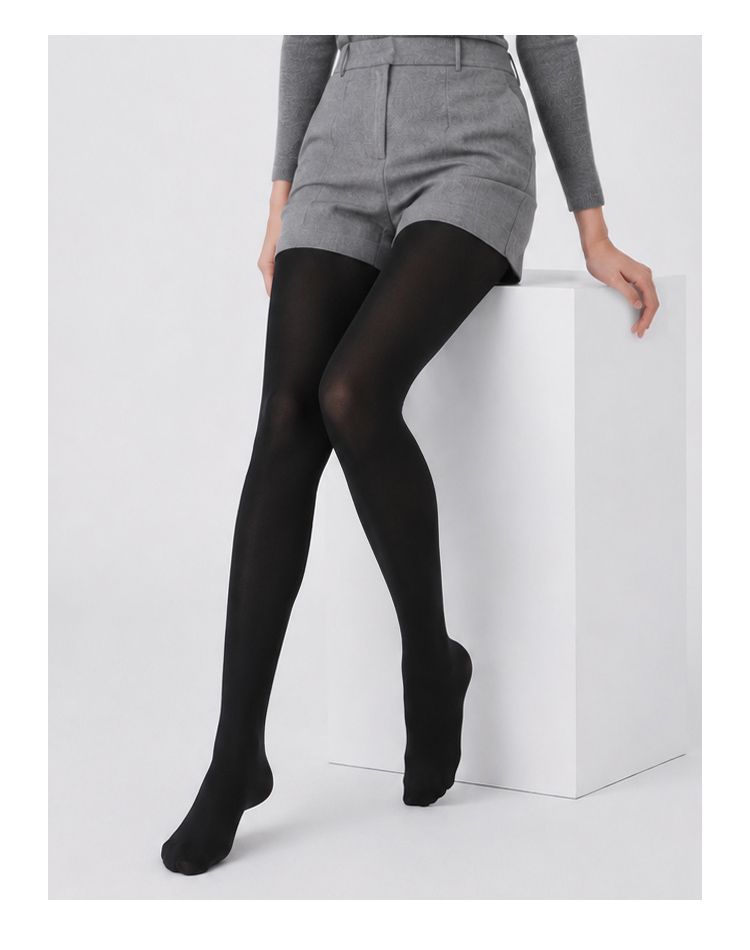 2足セット　FALKE ファミリータイツチャコールグレー（42-44 ） 新品未使用 ファルケ タイツ ファミリー 冬 レディース 女性 コットン
