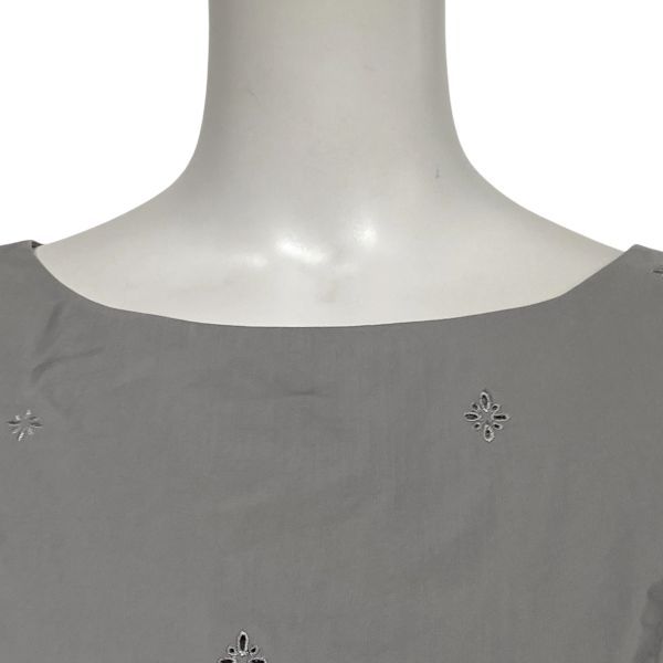 □ エムズグレイシー M'S GRACY ノースリーブワンピース ドレス ミモレ