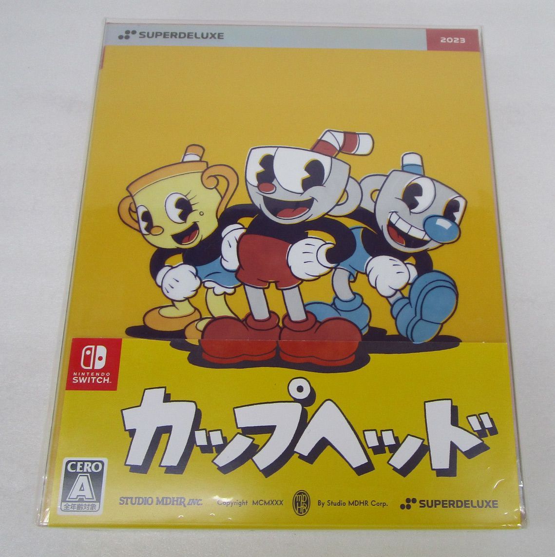 カップヘッド 初回限定版 未開封 Switchソフト