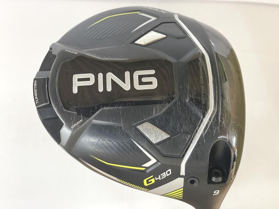 ピン　G430 MAX　9度　TOUR 2.0 CHROME 65　Rフレックス　ドライバー　中古　ゴルフドゥ！岡山青江店【最短即日発送】