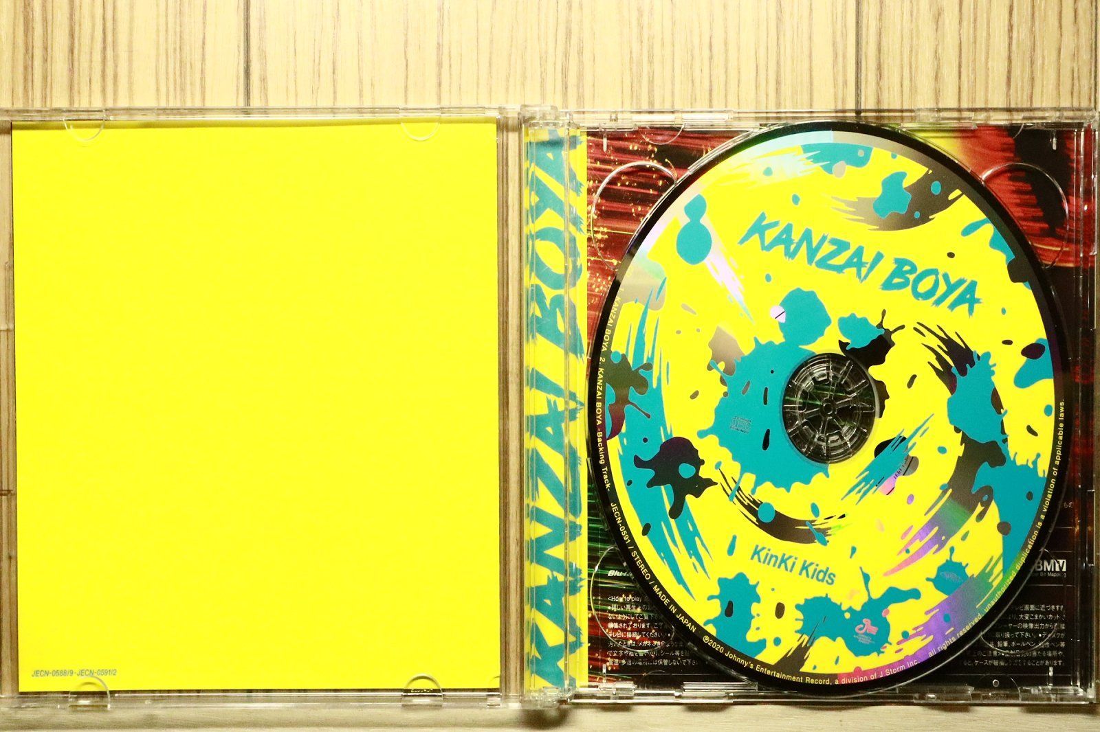国内盤CD☆キンキキッズ/KinKi Kids□ KANZAI BOYA(初回盤A