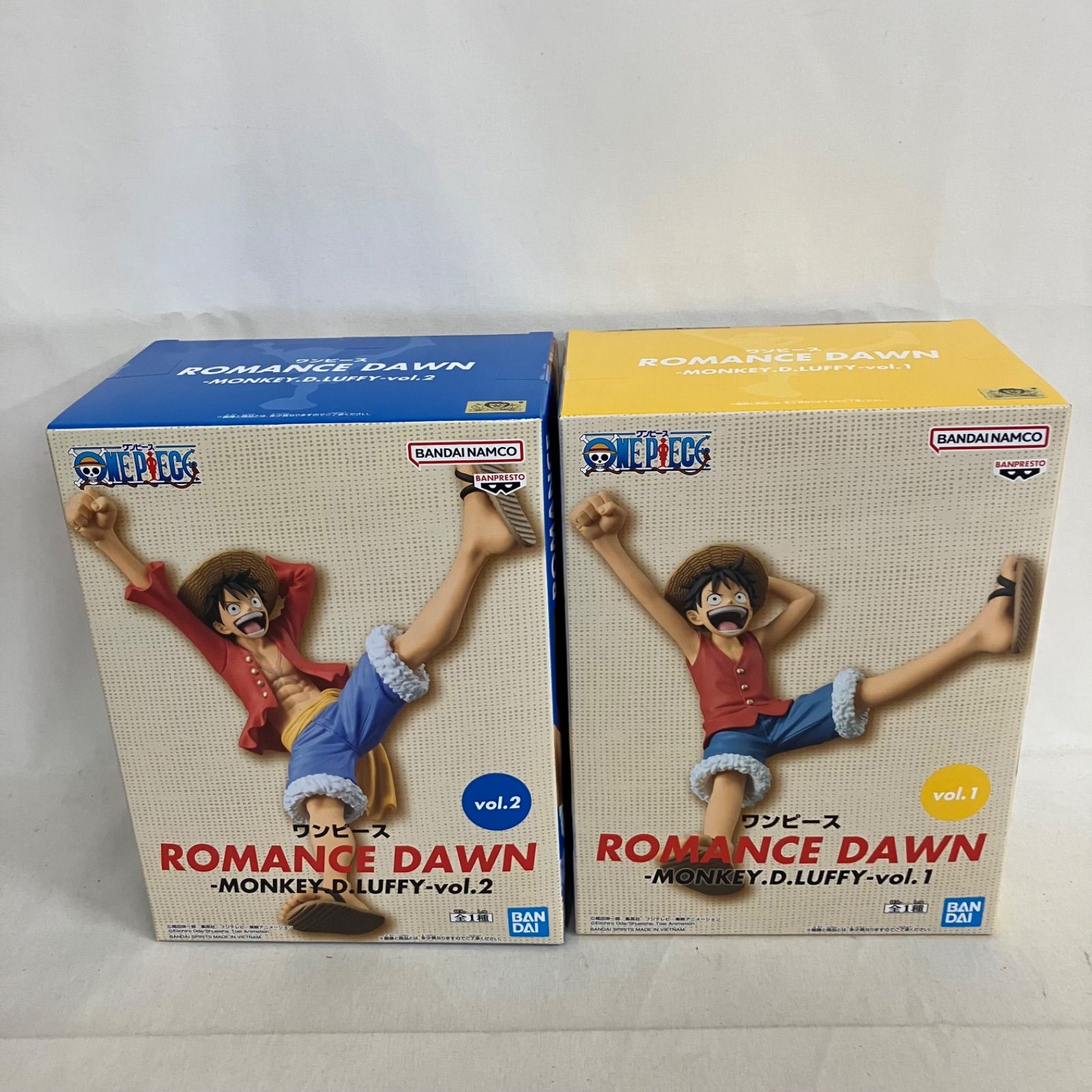 未開封 ワンピース ROMANCE DAWN モンキー・D・ルフィ vol.1 vol.2