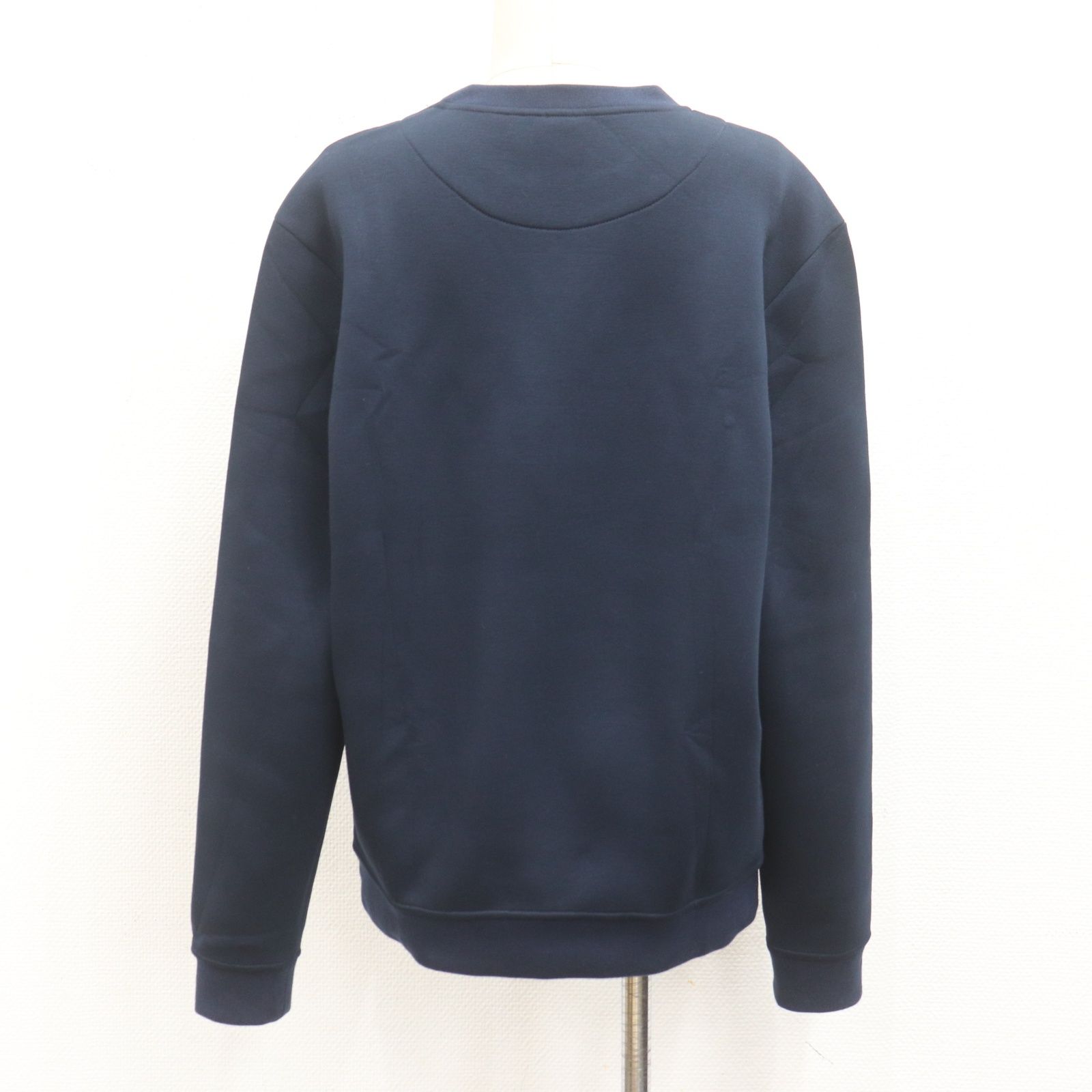 IT5QXNF14M16 BERLUTI ベルルッティ カリグラフィ トレーナー トップス アウター 紺 ネイビー メンズ サイズM IT5QXNF14M16 BERLUTI ベルルッティ カリグラフィ トレーナー トップス