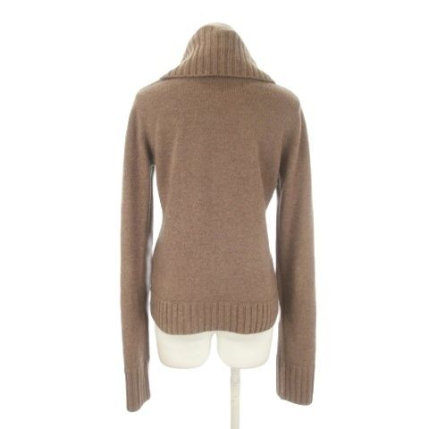 BURBERRYBLUE LABELブラウン ケーブル編み ニットアウター バーバリーブルーレーベル BURBERRY BLUE LABEL ニット セーター