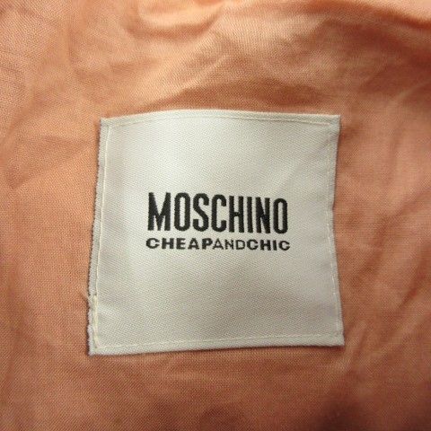 モスキーノチープアンドシック MOSCHINO CHEAP AND CHIC ライダース