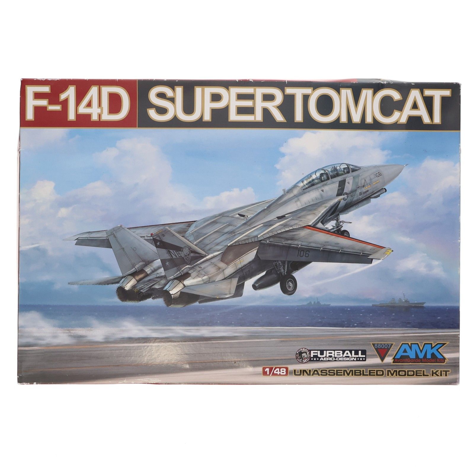 タミヤ 1⁄48 傑作機シリーズ No.118 アメリカ海軍 グラマン F-14D トム