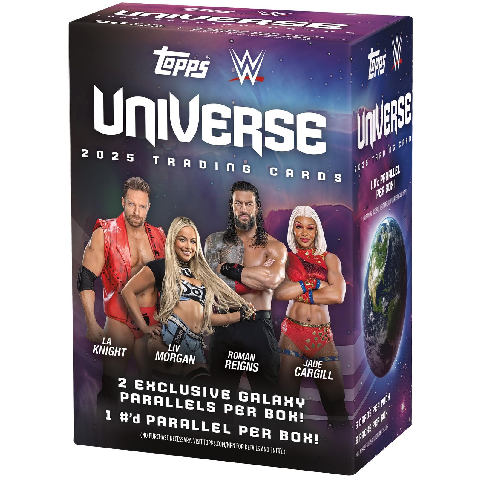 2025 Topps Universe WWE - ファクトリーシールド - バリューボックス。