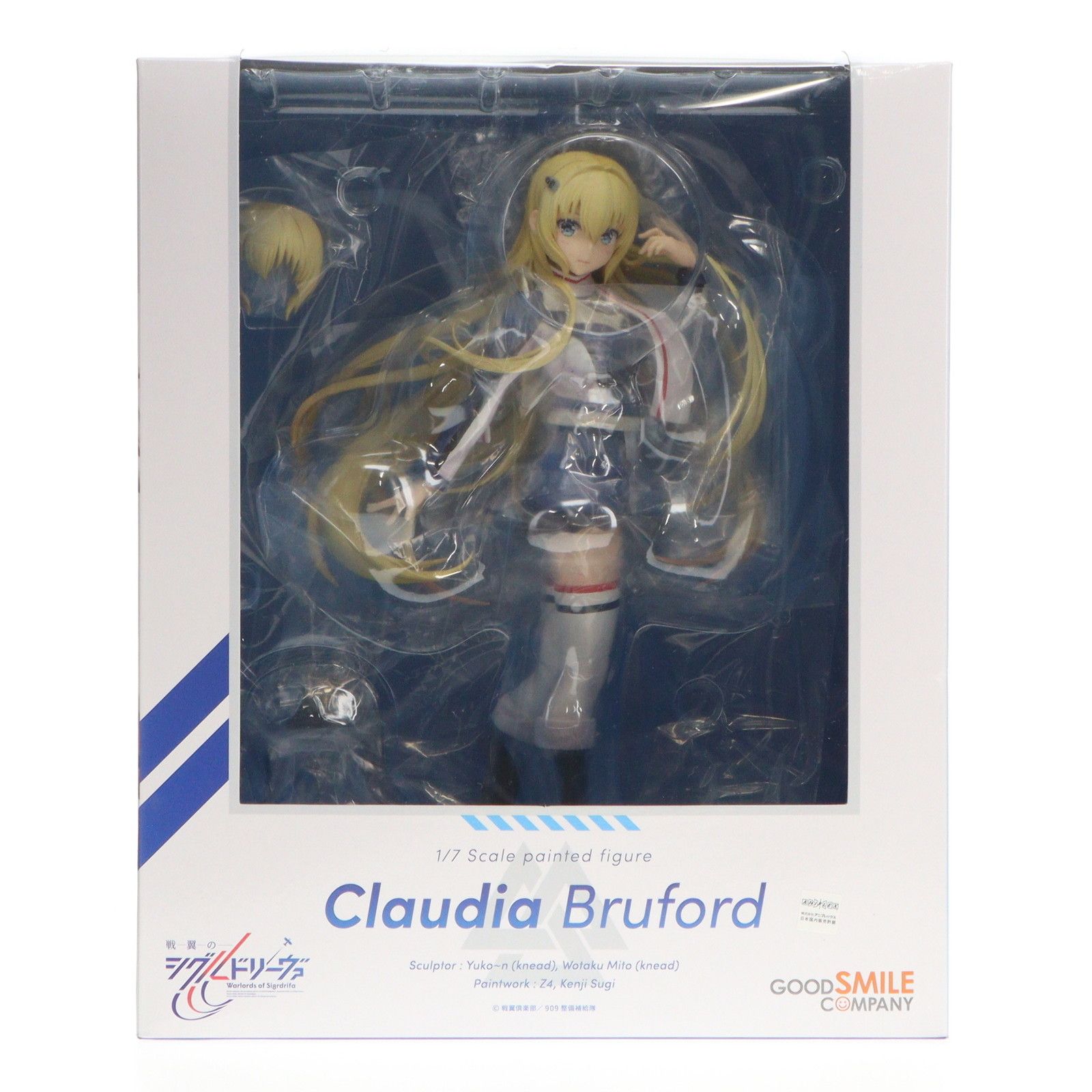 Postal incluida Claudia Bruford Warlords of Sigrdrifa 1/7 Figura Completa Good Smile Company