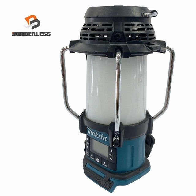 ☆中古品☆ makita マキタ 14.4V/18V 充電式ランタン付ラジオ MR054 本体のみ コードレス ライト付ラジオ キャンプ アウトドア 防災130413