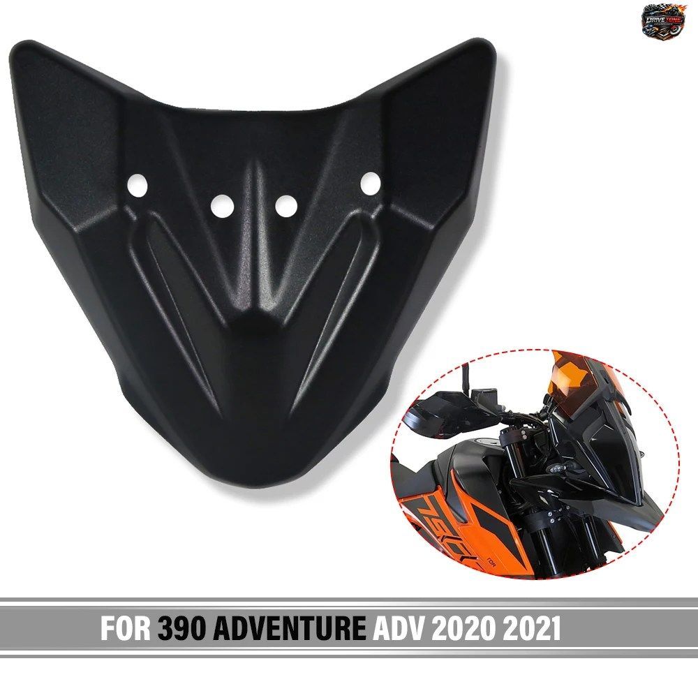 390 ADVENTURE ADV 2020 2021 モーターサイクル用フロントビークリップノーズコーンフェンダーマッドガードカウルガードエクステンションホ