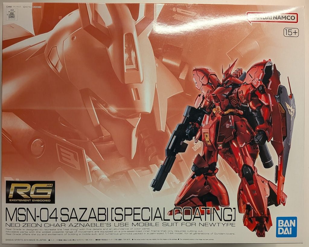 BANDAI SPIRITS RG 1/144 バンダイナムコ版 サザビー スペシャルコーティング