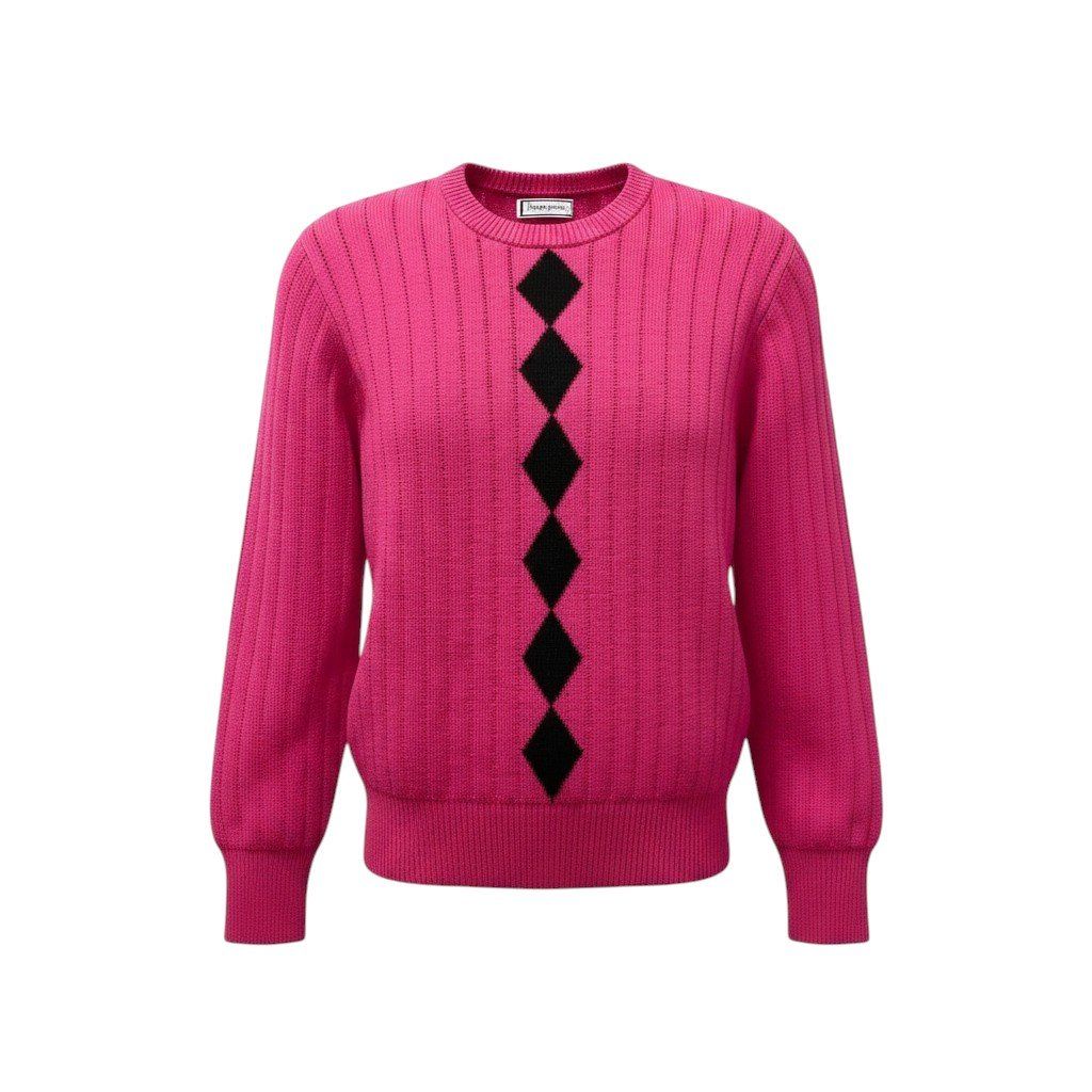 40f15 YVES SAINT LAURENT イヴサンローラン クルーネック ニット